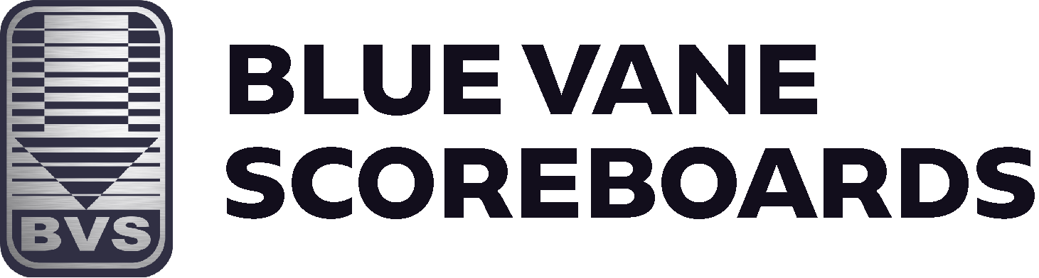 Blue Vane Scoreboards Menu Logo