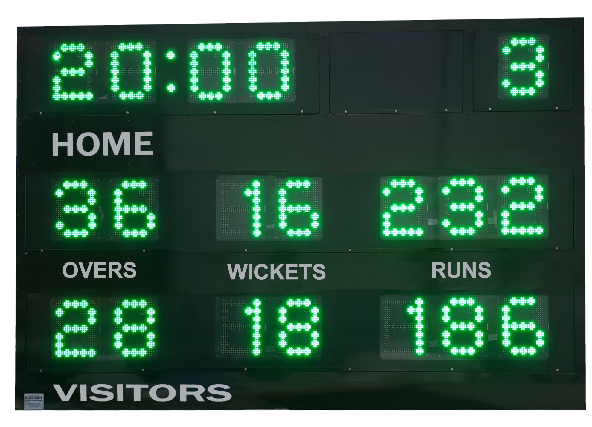 Cricket Scoreboards Australia | Blue Vane Scoreboards